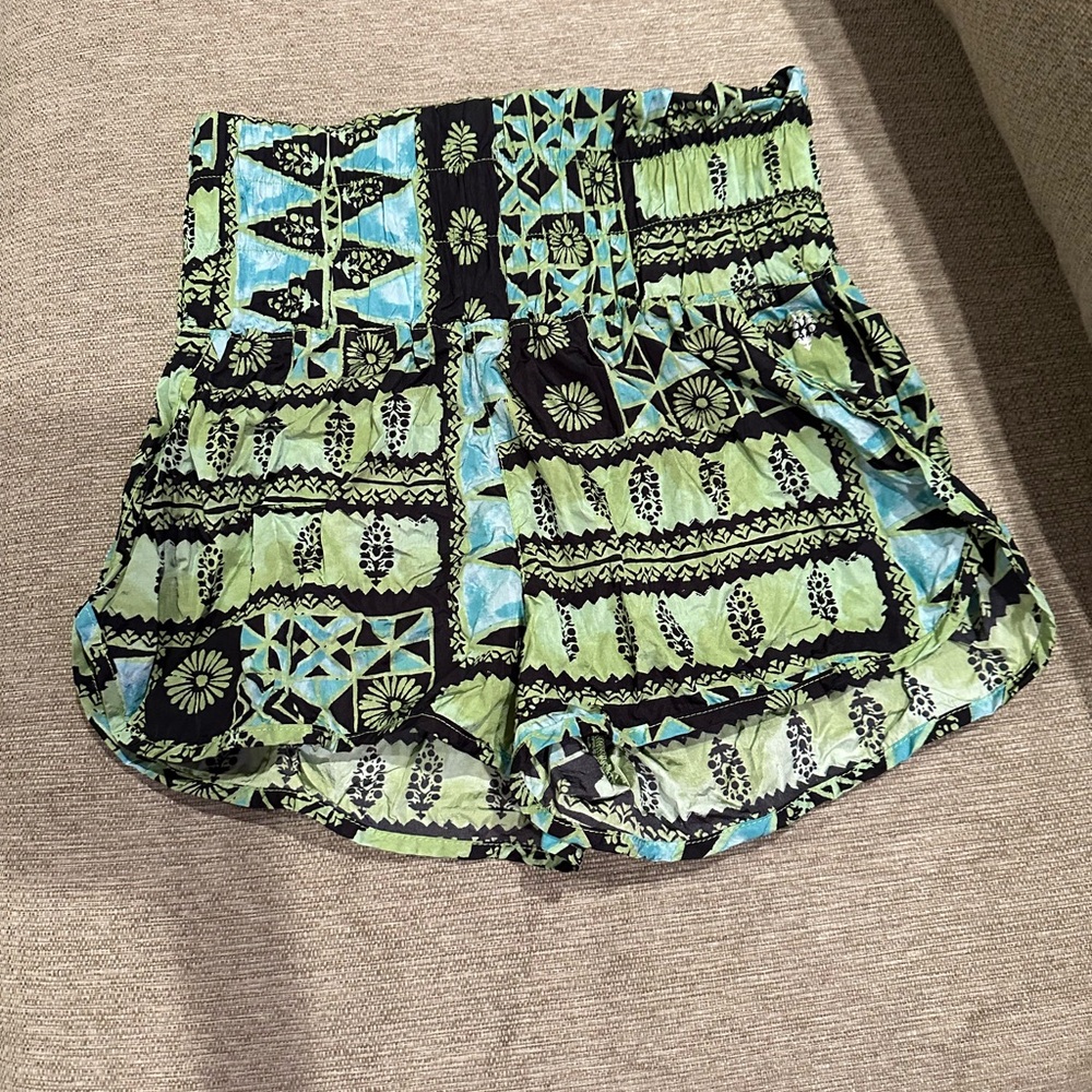 Cute Retro Free People High Rise Shorts For Anytime Wear, Even The Water!